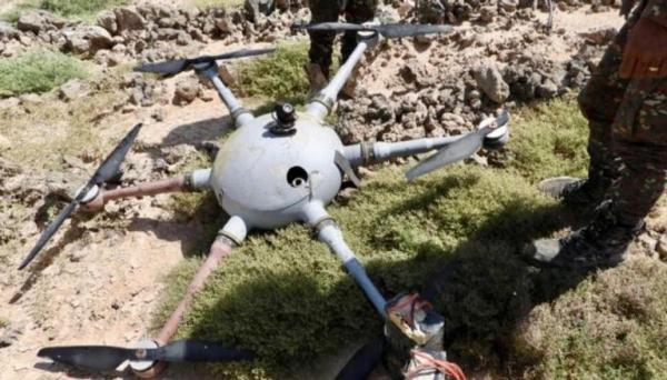 إسقاط طائرة للحوثي أثناء محاولتها استهداف مخيم للنازحين في مأرب 