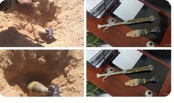 انتزاع قذائف هاون من حرم مستشفى شبوة