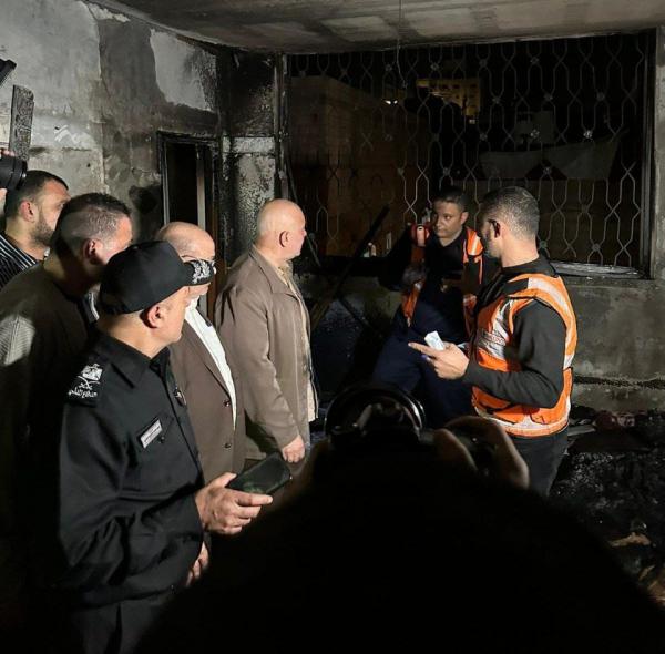 الرئيس الفلسطيني ينعى ضحايا حريق مخيم جباليا ويصف ما حدث بالفاجعة الوطنية ويعلن الحداد يوم غد