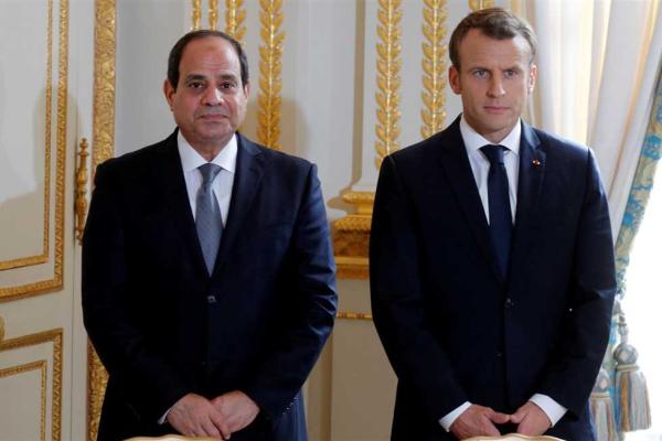 السيسي وماكرون يؤكدان أهمية البدء في عملية سياسية شاملة بهدف الوصول إلى تسوية عادلة للقضية الفلسطينية