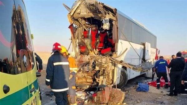 مقتل وإصابة 42 شخصاً بحادث تصادم مروع في مصر