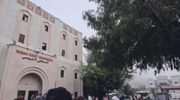 اسرائيل تستهدف المستشفى الإندونيسي بالرصاص الحي والقذائف المدفعية
