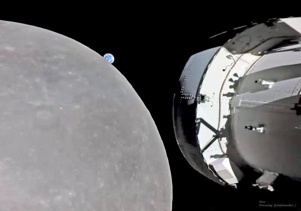 "أرتميس 1" تستعد لتحطيم مسافة أبولو 13 القياسية من الأرض