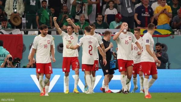 المنتخب السعودي ينهزم أمام بولندا ويضيع فرصة التأهل