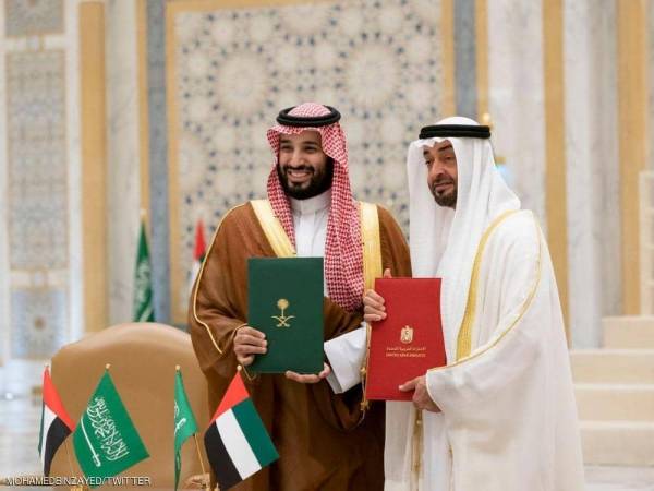 محمد بن زايد يعلن تبادل 4 مذكرات تفاهم مع السعودية واستعراض 7 استراتيجية