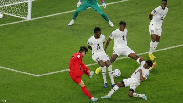 "نجوم غانا" تسطع في سماء المونديال وتقهر كوريا