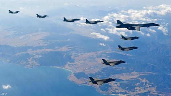 سيول ترسل مقاتلات بعد دخول طائرات أجنبية منطقة دفاعها الجوي