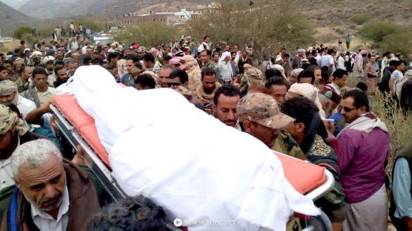 تشييع قائد حزام قعطبة إلى مثواه الأخير