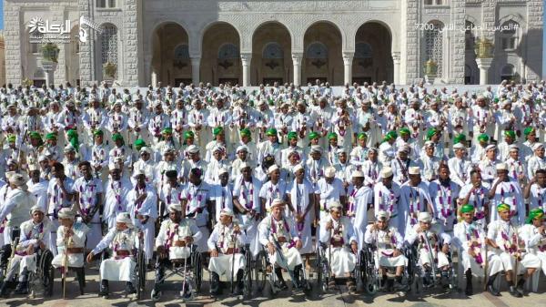 عرسان الزواج الجماعي بصنعاء يقضون شهر العسل في ملاحقة هيئة الزكاة