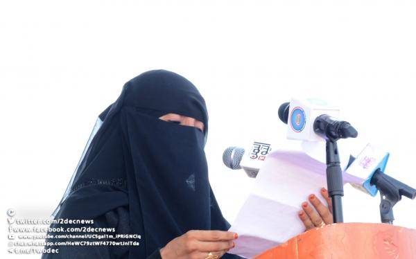 نساء الساحل الغربي يطالبن باستكمال تحرير الحديدة وإنها العمل باتفاق ستوكهولم