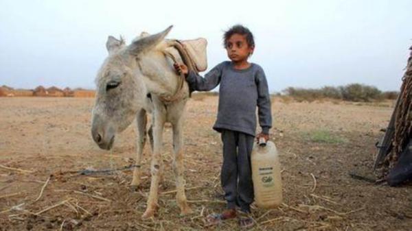 شاهد - صورة صبي يمني تلفت انتباه العالم!