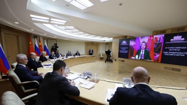 رئيس الحكومة الروسية: موسكو وبكين أعدتا اتفاقية إنشاء محطة قمرية علمية دولية