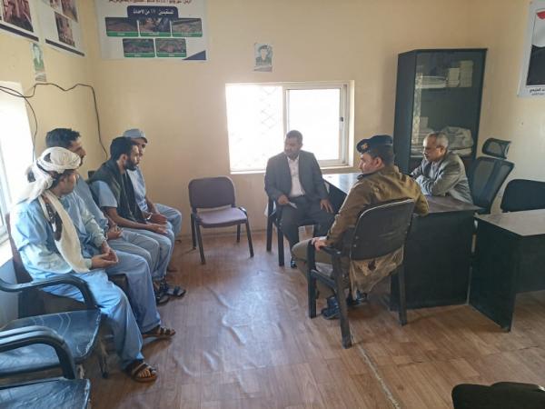 رئيس النيابة يطلع على شكاوي نزلاء السجن المركزي بتعز