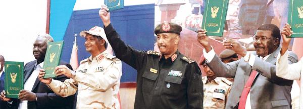 السودان.. توقيع اتفاق إطاري يؤسس لسلطة مدنية