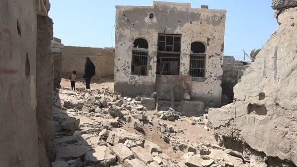 تضرر منازل سكنية في قصف حوثي استهدف التحيتا 