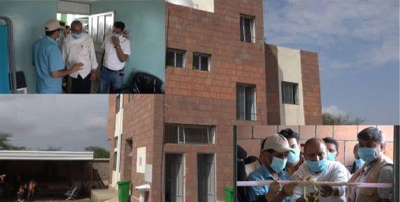 أمين محلي المخا يفتتح وحدة صحية تخدم خمسة آلاف نسمة في قرية نائية