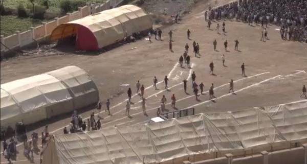 اتهام ما يسمى بالمقاومة الشعبية "تعز" بتجنيد إرهابين في معسكر يفرس