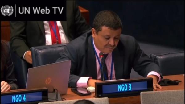 علاو يطرح مشاكل وتحديات منظمات المجتمع المدني على طاولة الأمم المتحدة