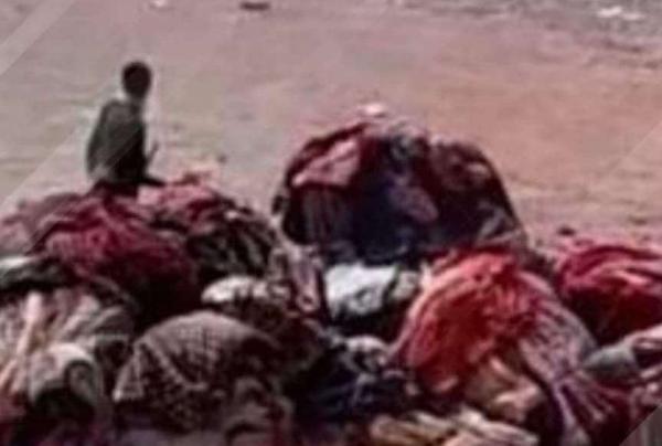  إحراق حمولة تاجر من البطانيات بمدخل الجوف في خلاف على جبايات 