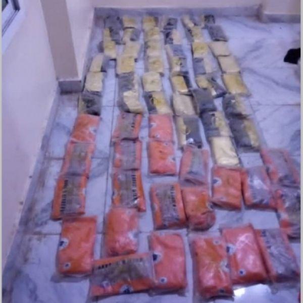 العثور  على كمية حشيش بساحل أبين