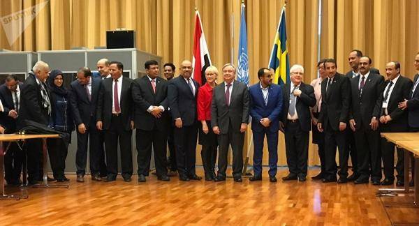 اليمن تطالب الامم المتحدة إلزام مليشيا الحوثي بتنفيذ ماتم الاتفاق عليه في السويد – (صورة)