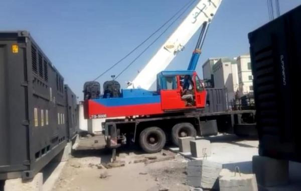وصول دفعة مولدات جديدة لرفع قدرات الشبكة الكهربائية بعدن