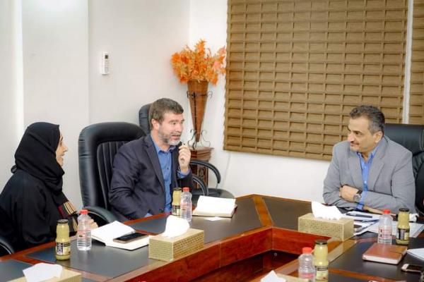 لملس يناقش مع منظمة "كير" نوعية تدخلاتها في عدن