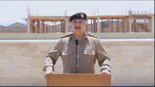 حفتر يوجه رسائل نارية لأردوغان في ذكرى استقلال ليبيا