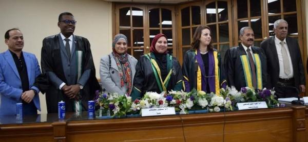 الدكتوراه مع مرتبة الشرف الأولى للباحث اليمني جهاد وادي من جامعة عين شمس المصرية