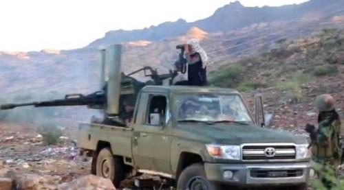عصابة الحوثي تدفع بتعزيزات الى الجبهة الشرقية و الشمالية في تعز