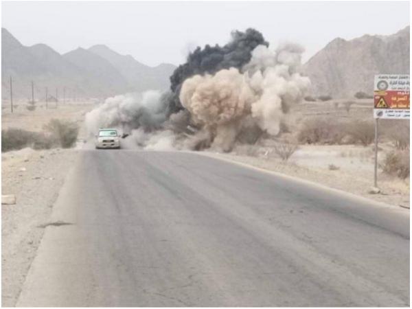 استهداف إرهابي لطقمين في محافظة شبوة