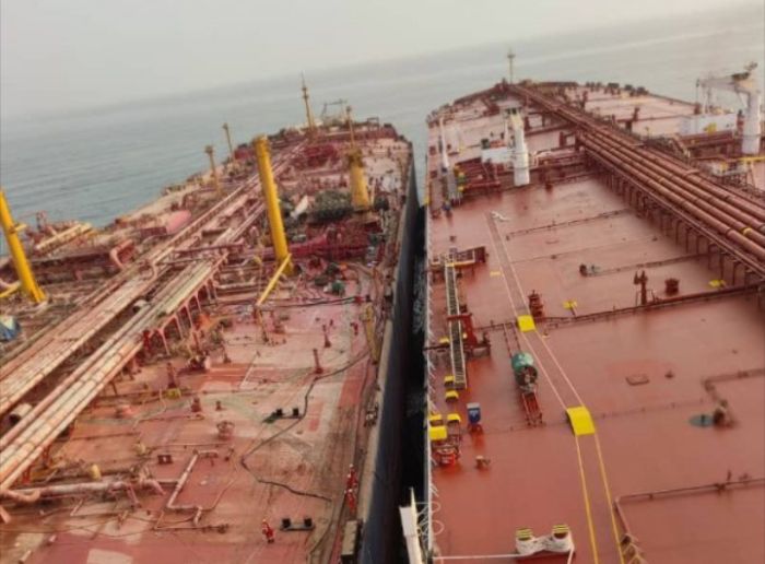 انتهاء المرحلة الأولى من عملية إنقاذ الناقلة “صافر” بعد 19 يومًا.