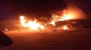 استهداف طقم عسكري بمديرية الوادي في محافظة مأرب