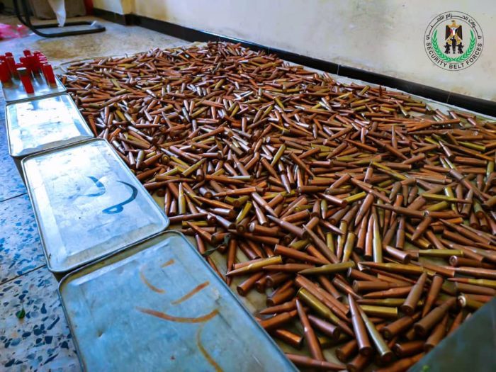 ضبط كميات من الذخائر المهربة في عدن