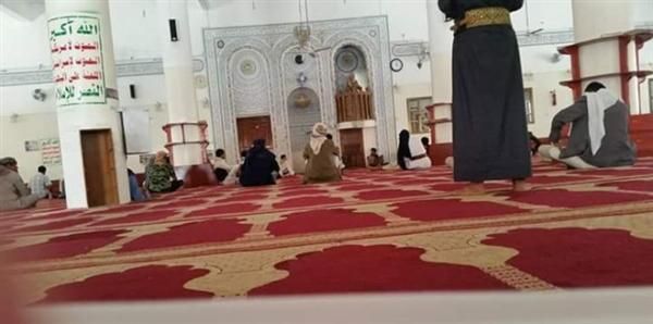 عصابة الحوثي تعتقل شاب من احد مساجد العاصمة المختطفة صنعاء