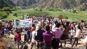 أبناء المقاطرة يتظاهرون ضد إقتياد الجبولي لأبنائهم إلى سجون الإخوان السرية