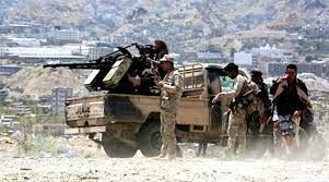 احباط محاولتى تسلل حوثية  في منطقتي الصفا ووادي صالة شرق مدينة تعز