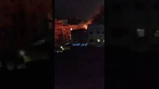 خسائر مادية جسيمة في حريق منزل بالقلوعة عدن