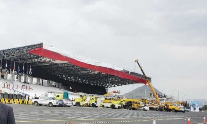 مليشيا الحوثي تبدأ بهدم النصب التذكاري وتسعى لتغيير اسم ميدان السبعين