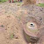 اصابة  امرأة  بانفجار لغم حوثي في منطقة الشقب بتعز