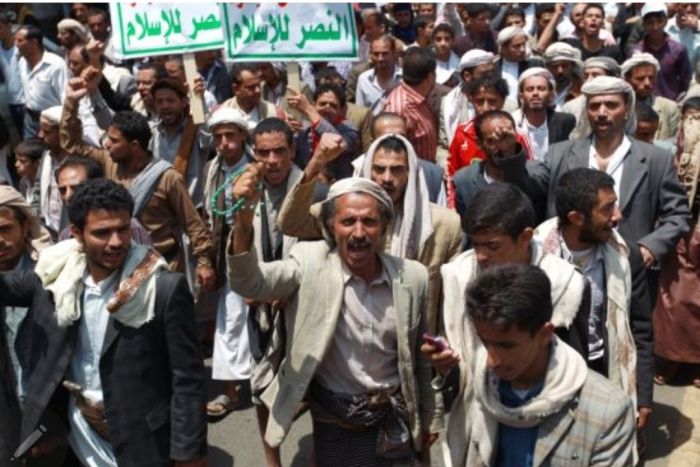 الحوثي يستغل العدوان الصهيوني على غزة بتجنيد طلاب الجامعات لمقاتلة اليمنيين