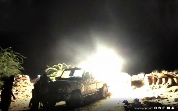 القوات المشتركة تحبط تحركات حوثية ارهابية في  جنوب مدينة دمت