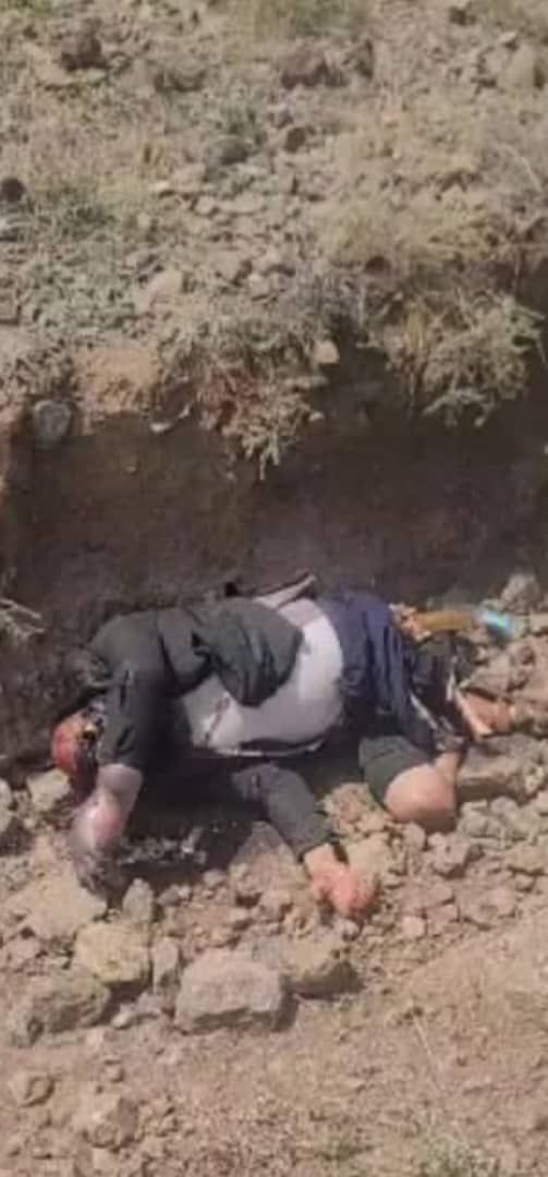 تفاصيل جديدة للجريمة الوحشية لمشرفي العصابة الحوثية في عتمة