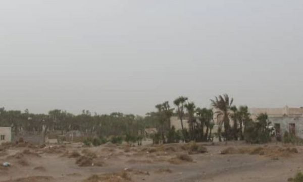 عصابة الحوثي تعتدي على أرضية مشروع المعهد الفني ببيت الفقيه
