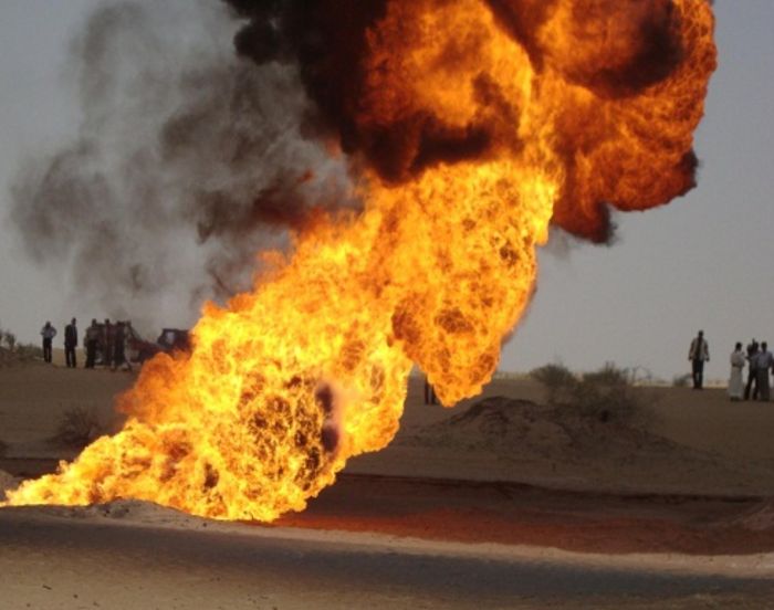 بعد تفجير مأرب .. تفجير آخر في خط أنابيب النفط بشبوة
