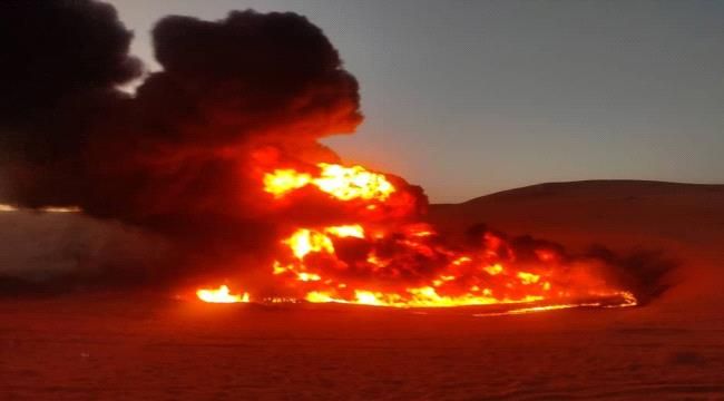 تفجير أُنبوب النفط يرفع ساعات انطفاءات الكهرباء في عدن