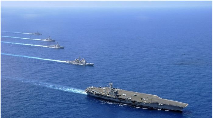 القوات الأمريكية تعلن تدمير صاروخ كروز حوثي معدًا لاستهداف السفن في البحر الأحمر