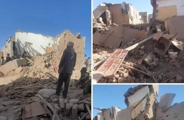 يصرخون "الموت لأمريكا وإسرائيل" .. والتفجير في البيضاء ..