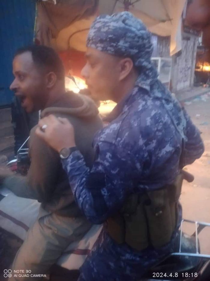 حبس بلطجي النجدة بعد نهب صاحب قات في بير باشا