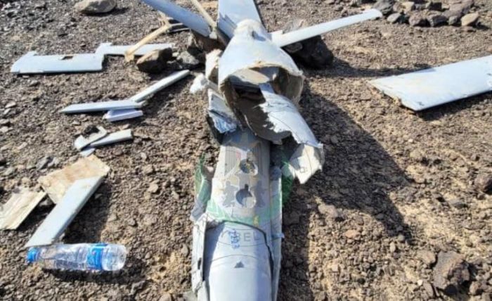 تدمير طائرة تجسسية تابعة لمليشيا الحوثي في محافظة أبين
